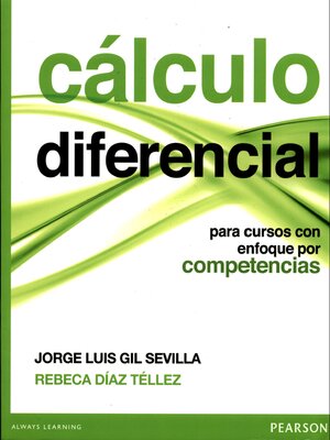 cover image of Cálculo diferencial